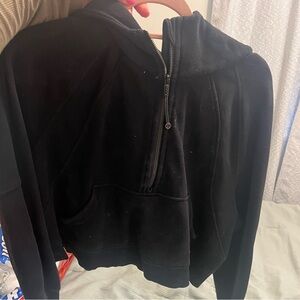 Scuba oversized half zip hoodie M/L